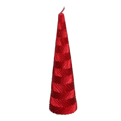 Candele rosse alte 20cm albero Natale set da 6 pezzi  38600