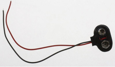 Cavetto connettore per batteria 9 Volt 2866 COLORI E LUCI
