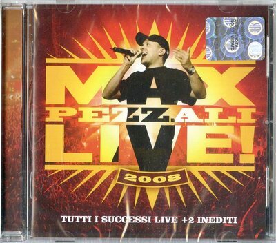 CD MAX PEZZALI : MAX LIVE 2008 5051442832228 CD DVD OFFERTA