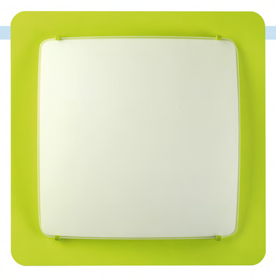 Plafoniera verde quadrata 43006I DALBER