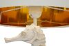 Particolare di Lampada grande cavallucci marini bianchi e azzurri 30,5x66,5  41597
