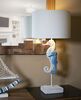 Lampada grande cavallucci marini bianchi e azzurri 30,5x66,5  41597