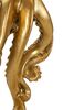 Ulteriore dettaglio di Polipo che si arrampica sulla grande lampada con base oro 30,5x64,5  41596