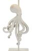 Ulteriore dettaglio di Lampada da tavolo grande bianca con decoro polipo 30,5x64,5  41595
