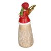Immagine aggiuntiva di Decorazione coppia angioletti con abito natalizio 9x22cm  38897