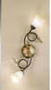 Lampada da soffitto/parete ELENA PL2 RUGGINE DUE P