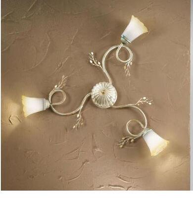 Lampada da soffitto/parete ELENA PL3 BIANCO DUE P