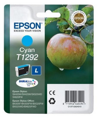 Cartuccia EPSON colore Cyan serie MELA C13T12924010 T1292L RICAMBI