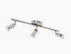 Asta con 3 faretti LED orientabili nichel 92597 EGLO