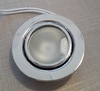 Faretto cromato per incasso bispina G4 cromato 12/24V 39225 FARETTI E C