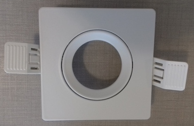 Faretto incasso quadrato bianco LD1SPTA02B AIRAM
