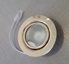Faretto dorato da incasso lucido G4 lampadine bispina foro 5,5 39227 FARETTI E C