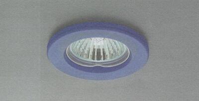 Faretto incasso fisso in vetro blu 14707 Vetro Luna Blu METALSPOT