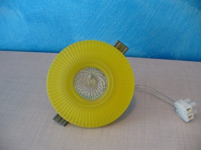 Faretto incasso fisso giallo 14753 STELLA GIALLO METALSPOT