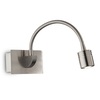 Faretto led piccolo nikel direzionabile con interruttore DYNAMO AP NICKEL IDEAL LUX