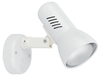 Faretto parete bianco metallo orientabile semplice 39634 LUCI MODERNE