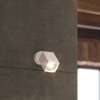 Immagine aggiuntiva di Applique con faretto quadrato bianco orientabile GU10  45415