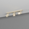 Immagine aggiuntiva di Plafoniera applique sabbia con 3 faretti design quadrati regolabili  45420