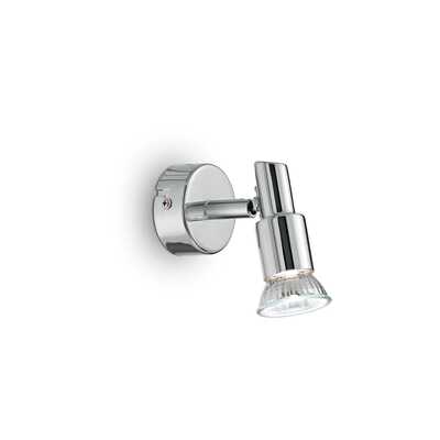 Faretto orientabile applique cromo led SLEM AP1 CROMO IDEAL LUX