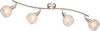 Lampadario a faretti orientabili 4 luci anche applique o plafoniera pallina ghiaccio GLOBO LIGHTING