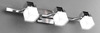 Lampada 3 faretti vetrino quadrato 1095/F3 TOP LIGHT