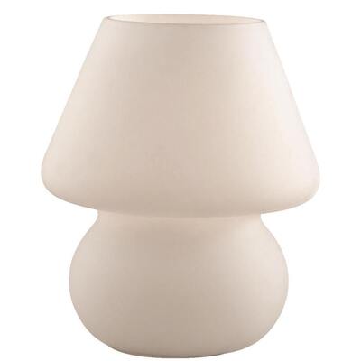 Lampada da tavolo bianca vetro lampadina E14 PRATO TL1 SMALL IDEAL LUX