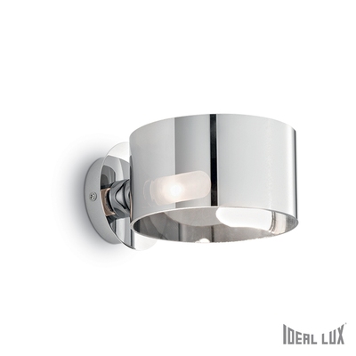 Applique forma ad anello 15cm cromo ANELLO AP1 CROMO IDEAL LUX