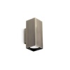Applique brunita 15 cm per luce radente a parete LOOK AP02 SQUARE D6.0 H015 BRUNITO IDEAL LUX