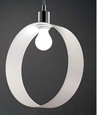 Lampadario ANELLO SP1 BIG BIANCO IDEAL LUX