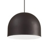 Particolare di Lampadario attacco parete muro decentrabile nero TALL SP1 BIG NERO IDEAL LUX