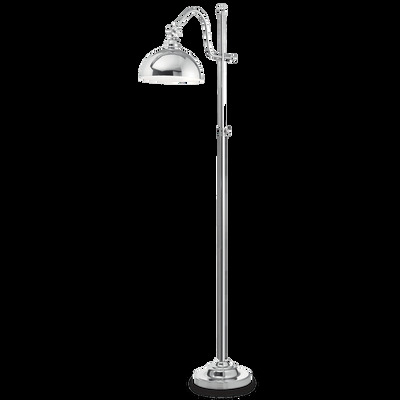 Piantana cromata diffusore regolabile e orientabile AMSTERDAM PT1 CROMO IDEAL LUX