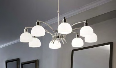 Lampadario moderno 8 luci TOKYO SP8 IDEAL LUX