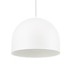 Ulteriore dettaglio di Lampadario con attacco decentrato cupoletta metallo bianco TALL SP1 BIG BIANC