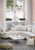 Lampadario moderno 6 luci con vetri grigi e fili regolabili composizione armoniosa MILD SP6 GRIGIO I - foto 4