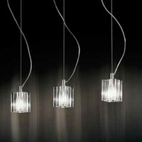 Lampadario moderno lineare a 3 luci MARTINI SP3 IDEAL LUX