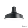 Lampadario IDEAL LUX Moby Nero Opaco