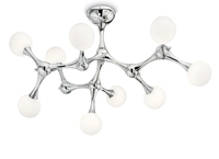 NODINO PL9 CROMO IDEAL LUX