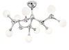 NODINO PL9 CROMO IDEAL LUX