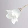 Immagine aggiuntiva di Lampadario classico moderno ingresso 3 luci avorio decoro oro  42390
