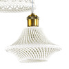 Lampadario a 3 luci in ceramica traforata 3 forme diverse LUGANO SP3 IDEAL LUX - foto 4