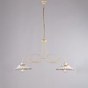 Immagine aggiuntiva di Bilanciere lampadario sospensione 2 luci ceramica rustica tavolo  44449