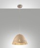 Sospensione lampadario moderno in ceramica tortora cono stondato CASALE 3532-40-348 FABAS - foto 5