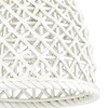 Ulteriore dettaglio di Lampadario piccolo in ceramica con decoro traforato LUGANO SP1 D16 IDEAL LUX