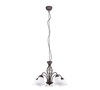 Ulteriore dettaglio di Lampadario 5 luci intreccio rustico - eleganza classica  43728