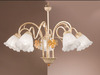 Lampadario classico 5 luci avorio AIDA S5 BIA BIA DUE P