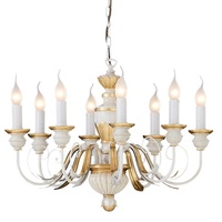 Lampadario ville storiche e palazzi d&rsquo;epoca fascino classico antico FIRENZE SP8 BIANCO IDEAL LUX