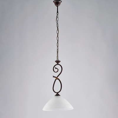 Lampadario a sospensione classica testa di moro piccolo 30cm  41484