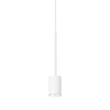 Immagine aggiuntiva di Lampadario cilindro minuscolo a led con filo lungo 6 metri metallo bianco ARC