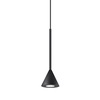 Immagine aggiuntiva di Lampadario minuscolo a cono nero 230lumen filo molto lungo per decentrare ARC