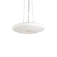 Lampadario a sospensione 3 luci moderno design rotondo disco concavo GLORY SP3 D40 IDEAL LUX